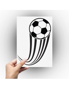 Sticker ballon de foot