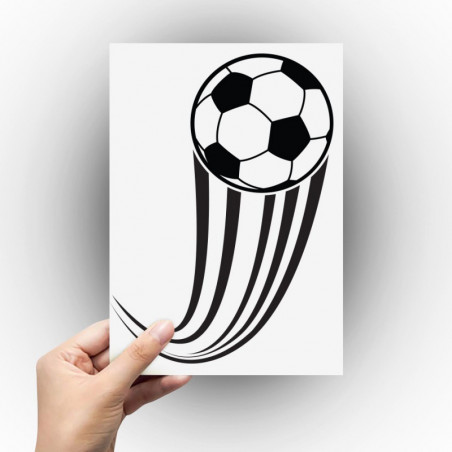 Sticker ballon de foot