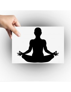 Sticker zen meditation