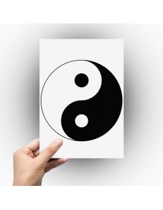 Sticker Ying et Yang