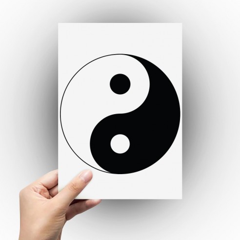 Sticker Ying et Yang