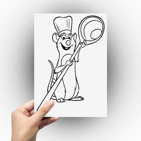 Sticker ratatouille