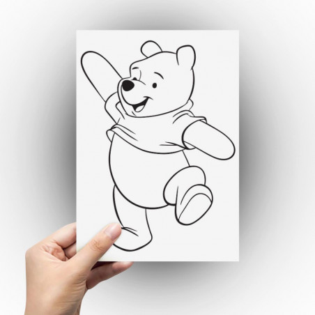 Sticker Winnie l’ourson