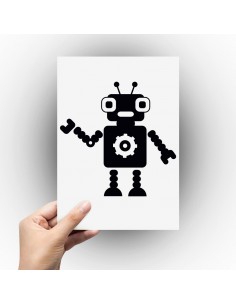 Sticker robot
