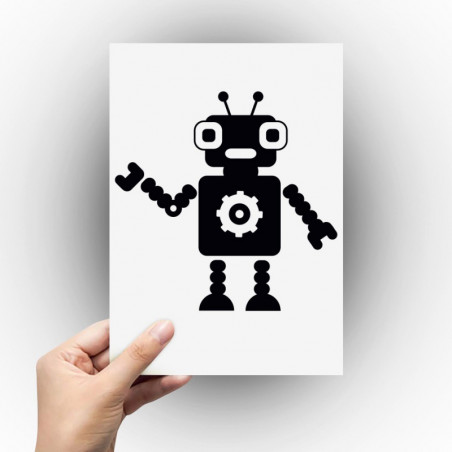 Sticker robot