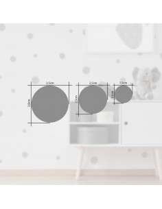 Kit 166 stickers ronds 2