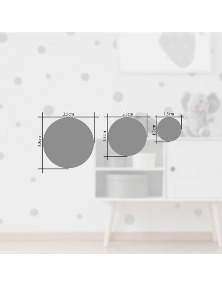 Kit 166 stickers ronds