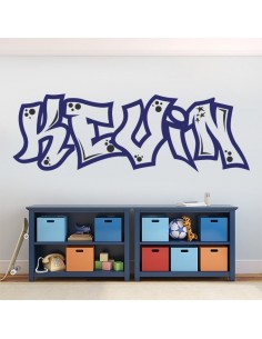 Sticker graffiti prénom