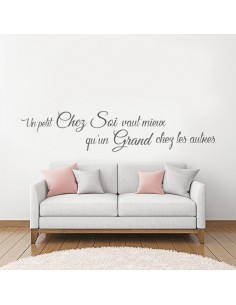 Sticker un petit chez soi vaut mieux qu'un grand chez les autres 2