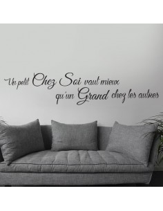 Sticker un petit chez soi vaut mieux qu'un grand chez les autres