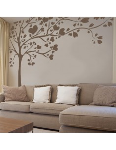 stickers arbre coeur