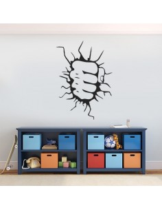 sticker coup de poing