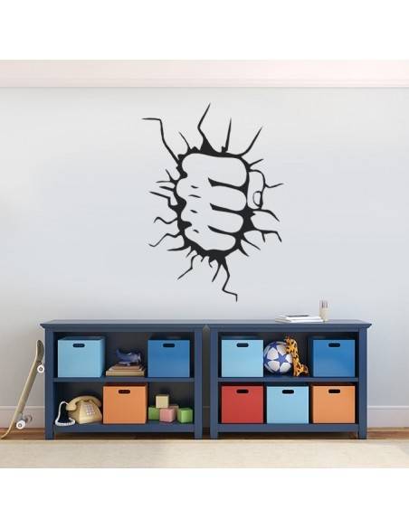 sticker coup de poing