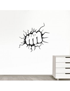 sticker coup de poing 2