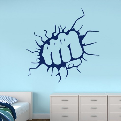 sticker coup de poing