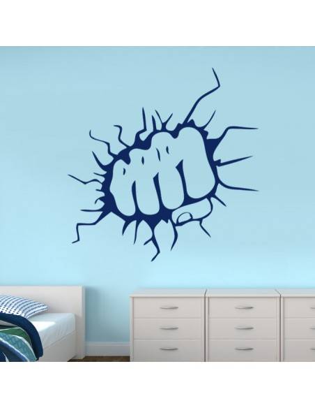 sticker coup de poing