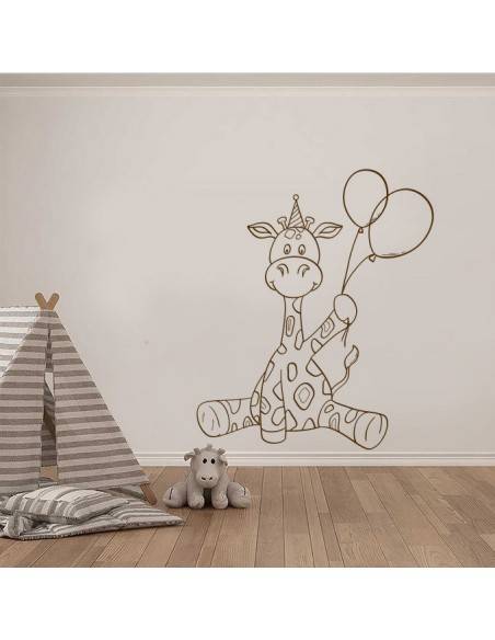 Sticker Girafe