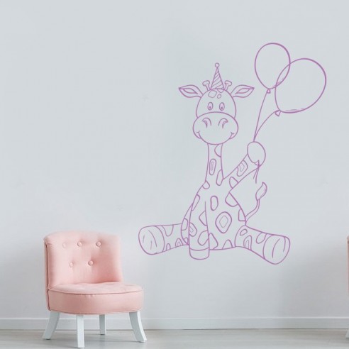Sticker Girafe