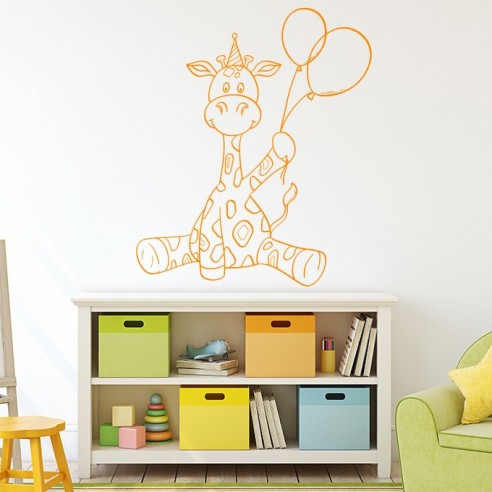 Sticker Girafe