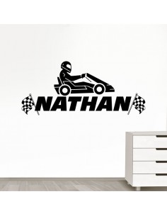 Sticker pilote de karting 2