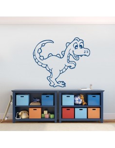 Sticker drole de dinosaure