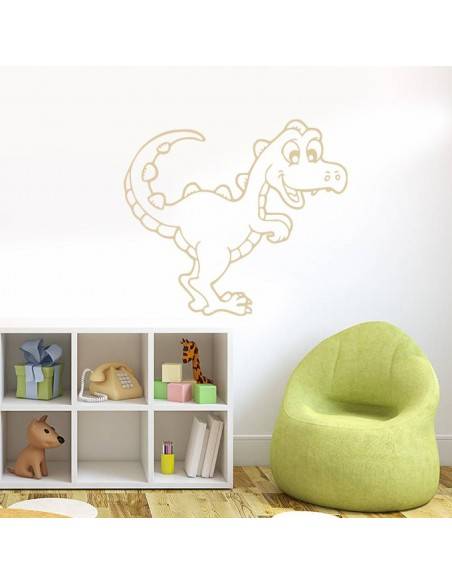 Sticker drole de dinosaure
