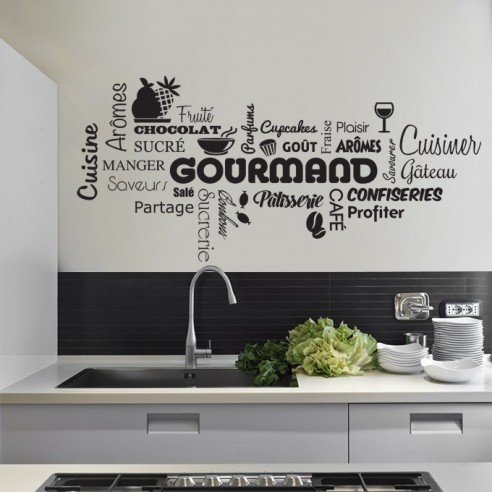 Sticker déco cuisine
