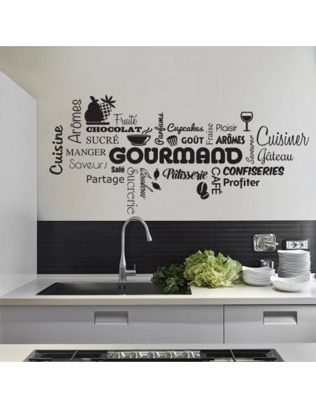 Sticker déco cuisine