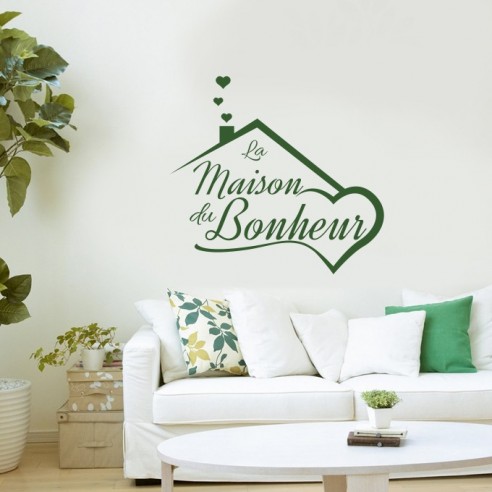 Stikcer la maison du bonheur