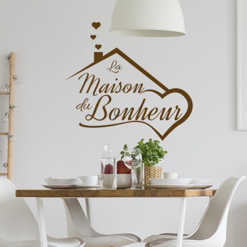Stikcer la maison du bonheur