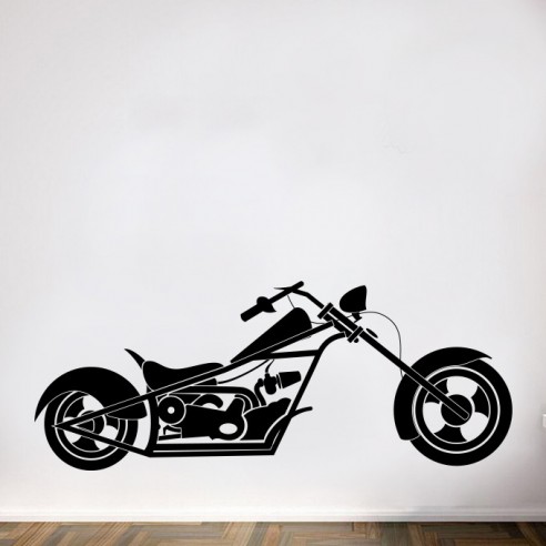 Sticker moto biker