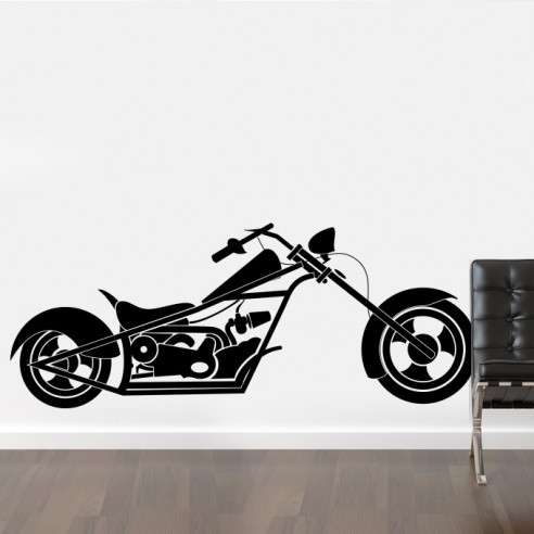 Sticker moto biker