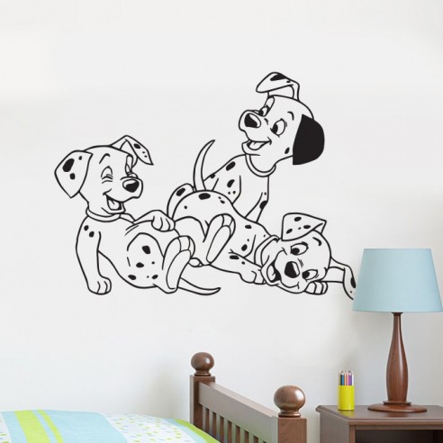 Sticker 101 dalmaciens