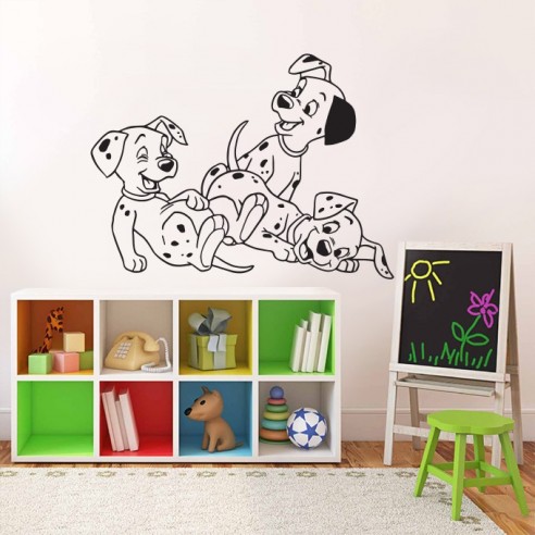 Sticker 101 dalmaciens