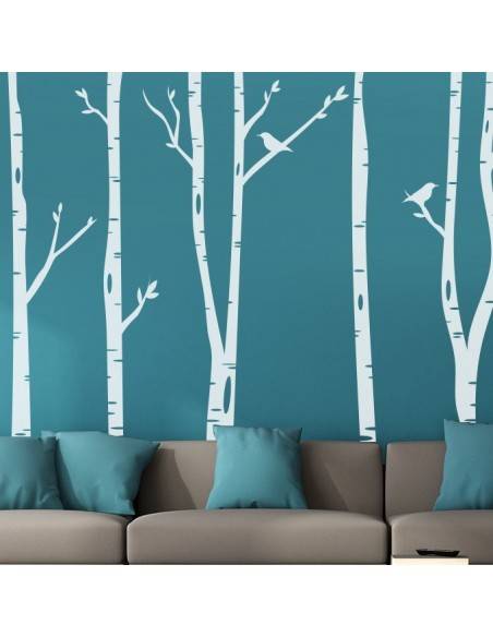 Sticker décor forêt