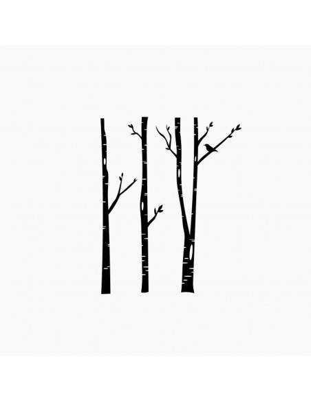 Sticker décor forêt