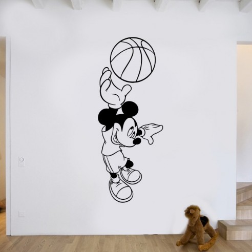 Sticker Mickey Basket