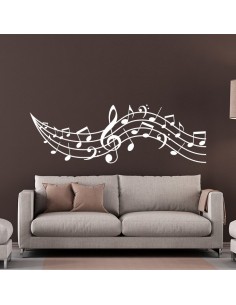Sticker notes de musique