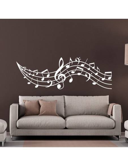 Sticker notes de musique