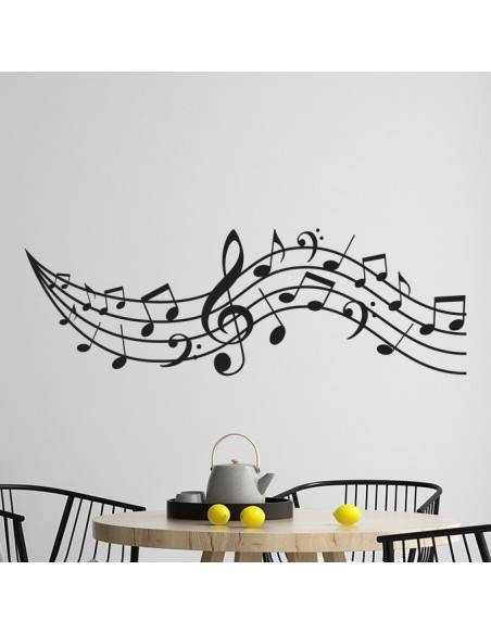 Sticker notes de musique