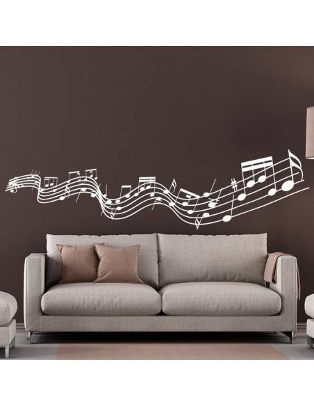 Sticker notes de musique