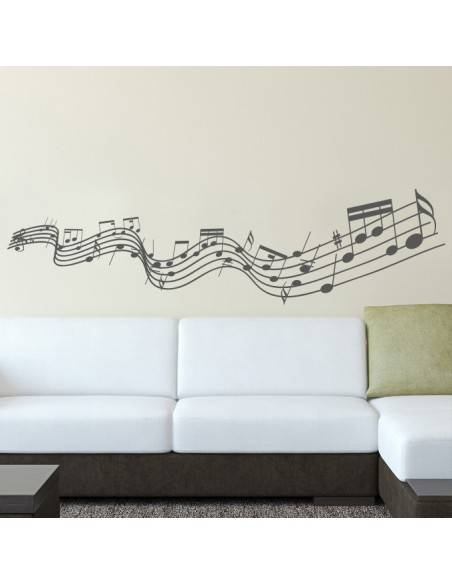 Sticker notes de musique