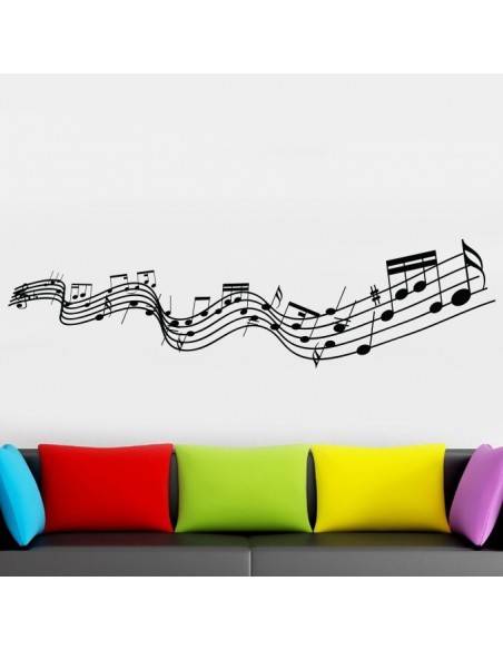 Sticker notes de musique