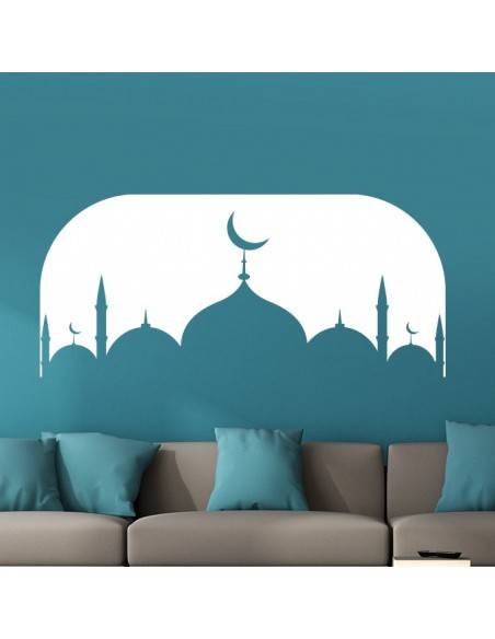 Sticker déco eid mubarak