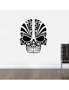 Sticker tête de mort