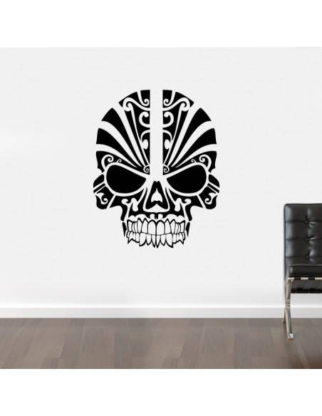 Sticker tête de mort