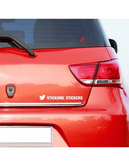 Sticker follow Twitter