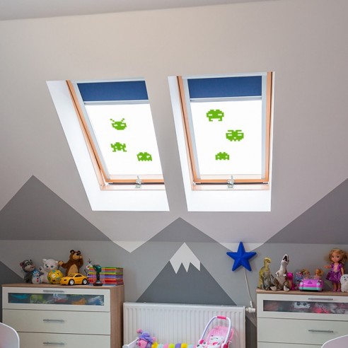 Stickers translucides pixel art