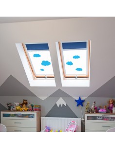 Stickers nuages translucides 2