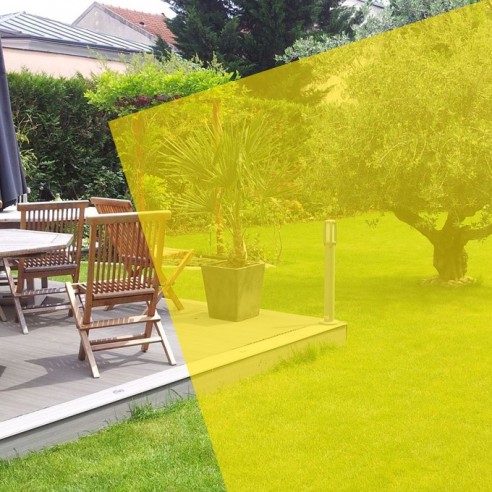 Stickers nuages translucides